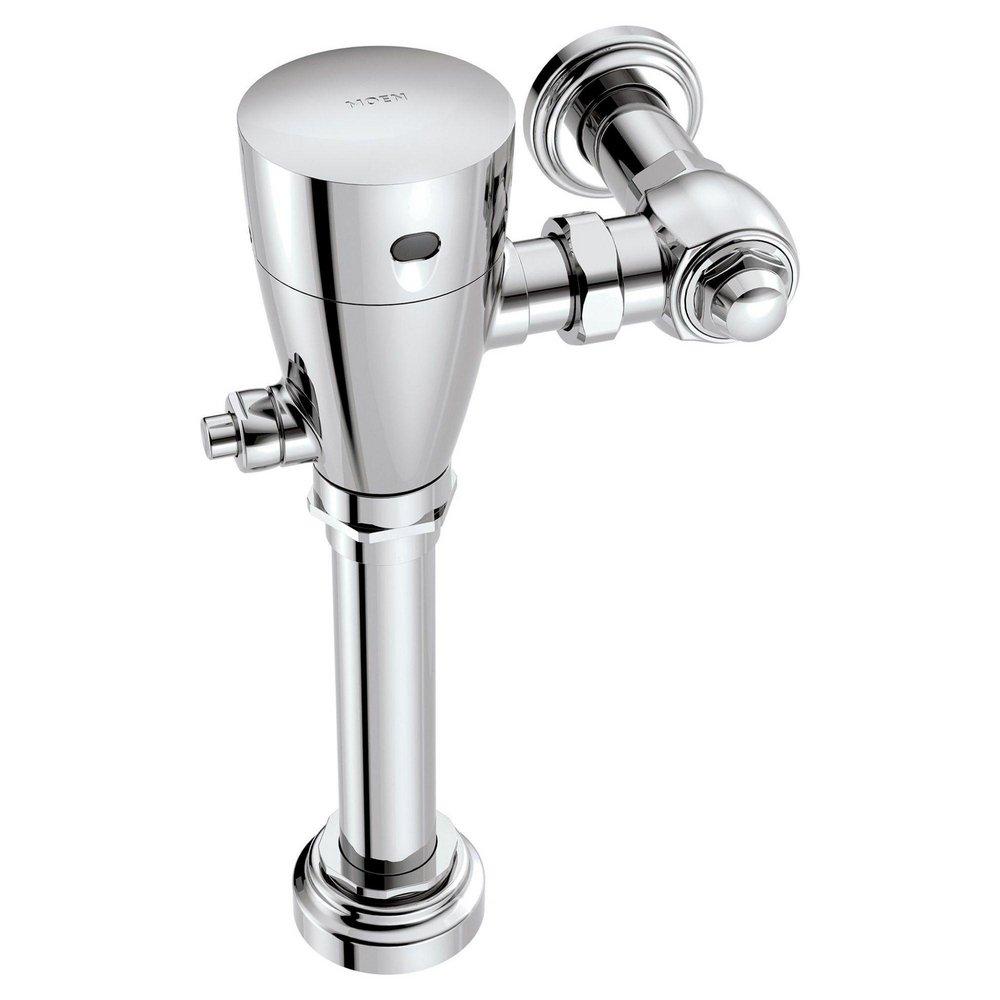Moen Chrome 3.5 gpf Electronic Flush Valve with 1-1/2 in. Water Closet 