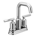 Two Handle Centerset Bathroom Sink Faucet in Chrome