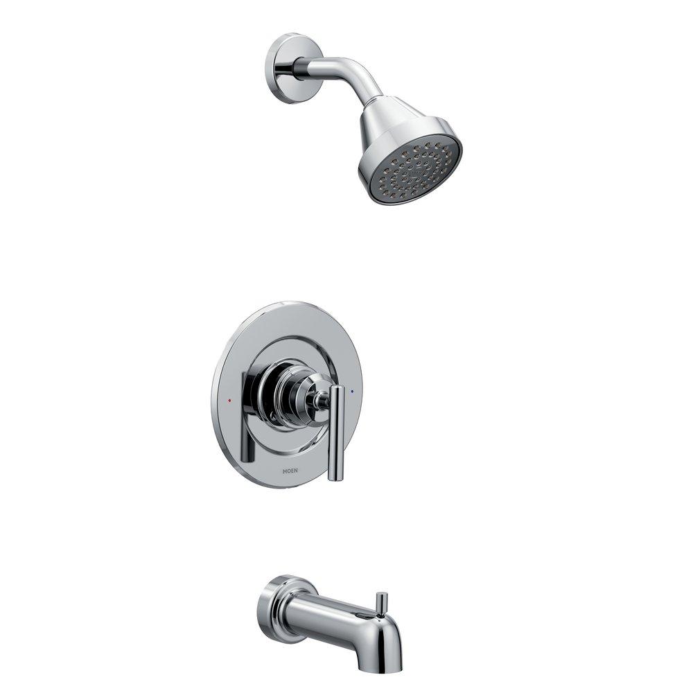 Moen Chrome Single Handle Single Bathtub & Shower Faucet Trim Only 