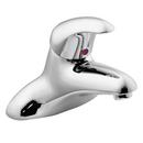 Moen Chrome 1.2 gpm 2 Hole Deck Mount Lavatory Faucet with Single Lever Handle 