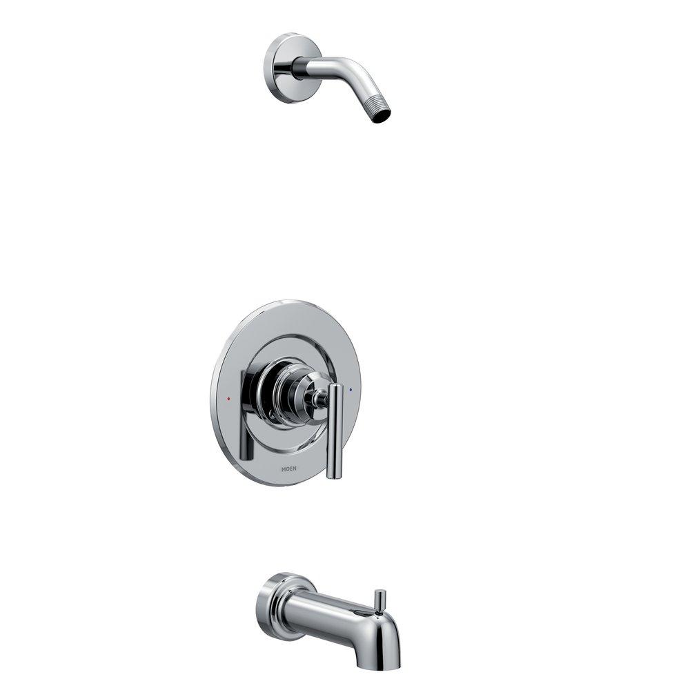 Moen Chrome Single Handle Bathtub & Shower Faucet (Trim Only) 