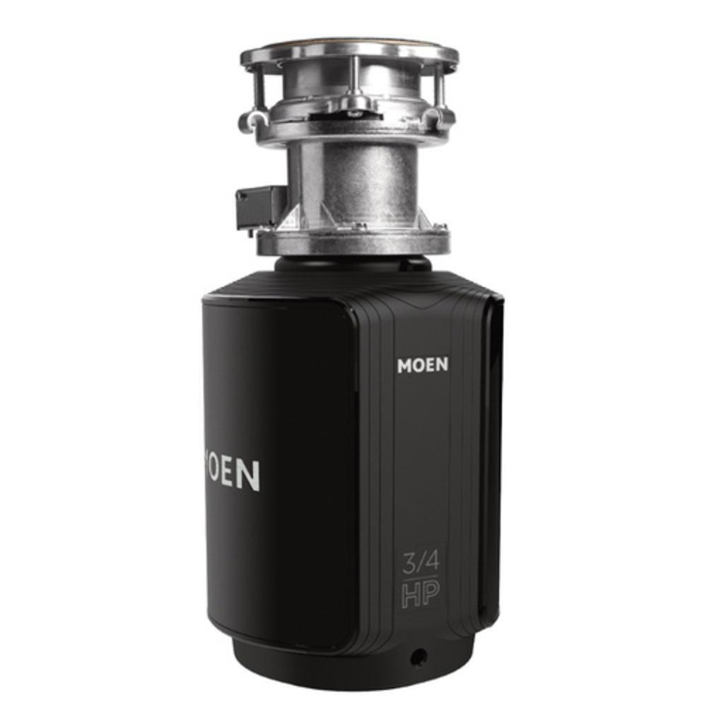 Moen Black 2700 RPM Garbage Disposal in Black 