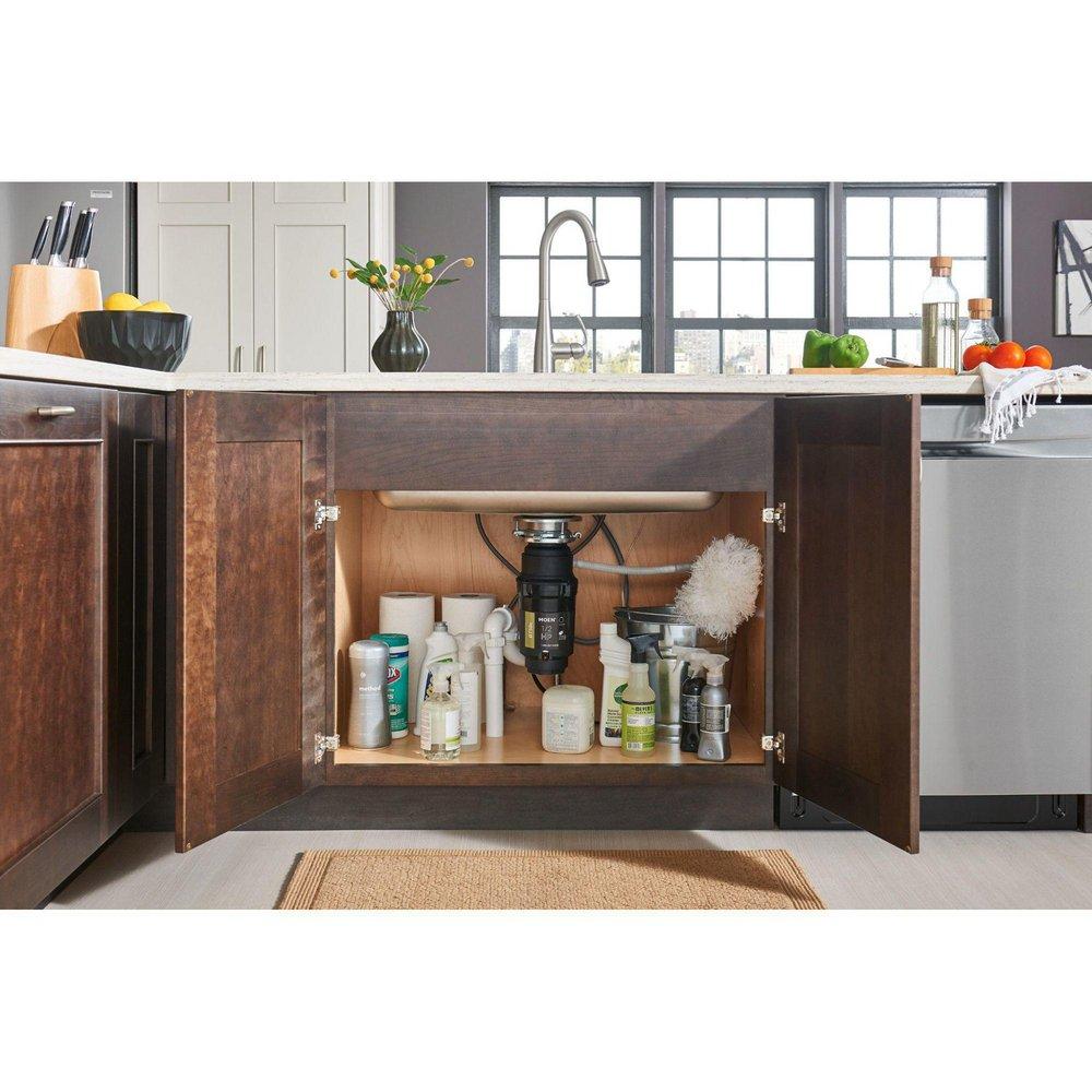 Moen Black 2700 RPM Garbage Disposal in Black 