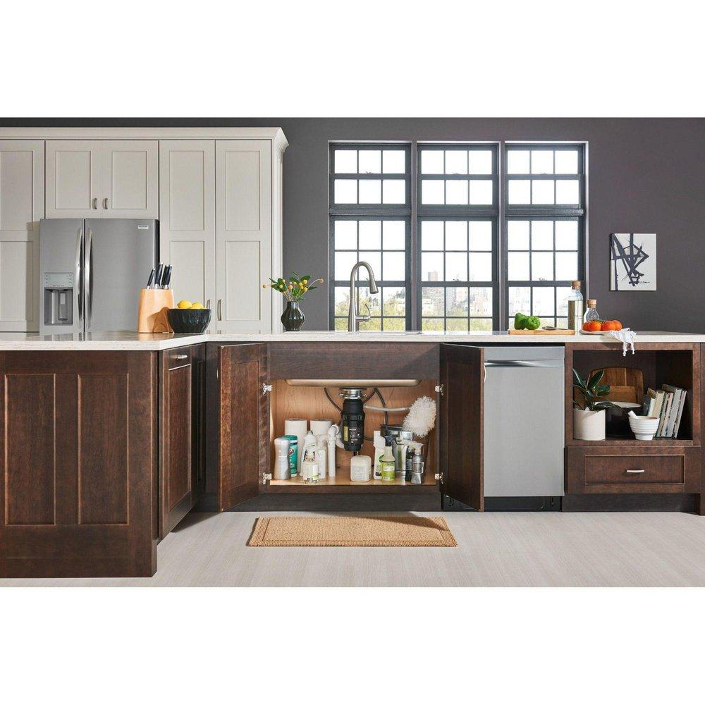 Moen Black 2700 RPM Garbage Disposal in Black 