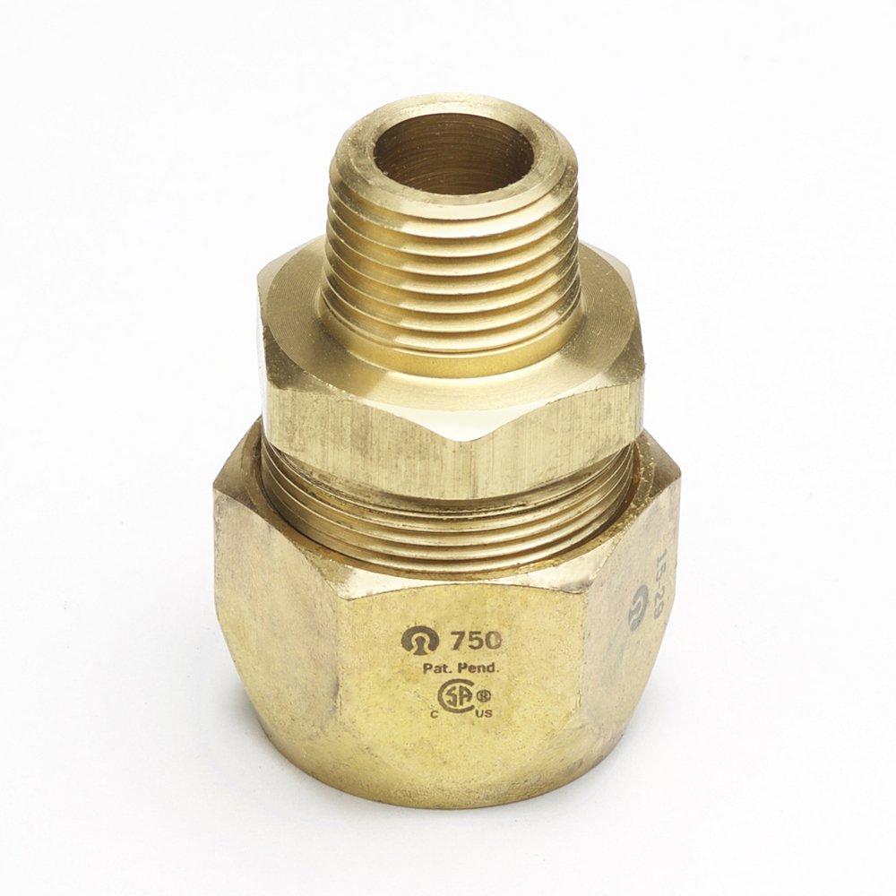 Omega Flex Red NPT Reducing Gas Fitting 