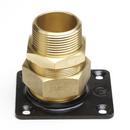 1-1/4 in. Flange Flexible Gas Pipe Brass Fitting