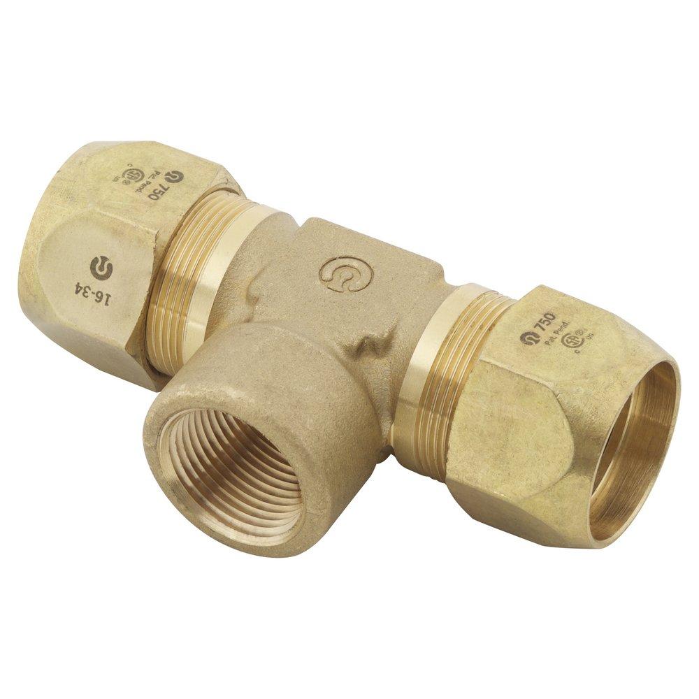 Omega Flex FNPT Flexible Gas Pipe Tee 