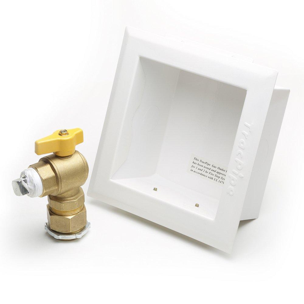 3/4 in. Metal Wallbox with Valve 