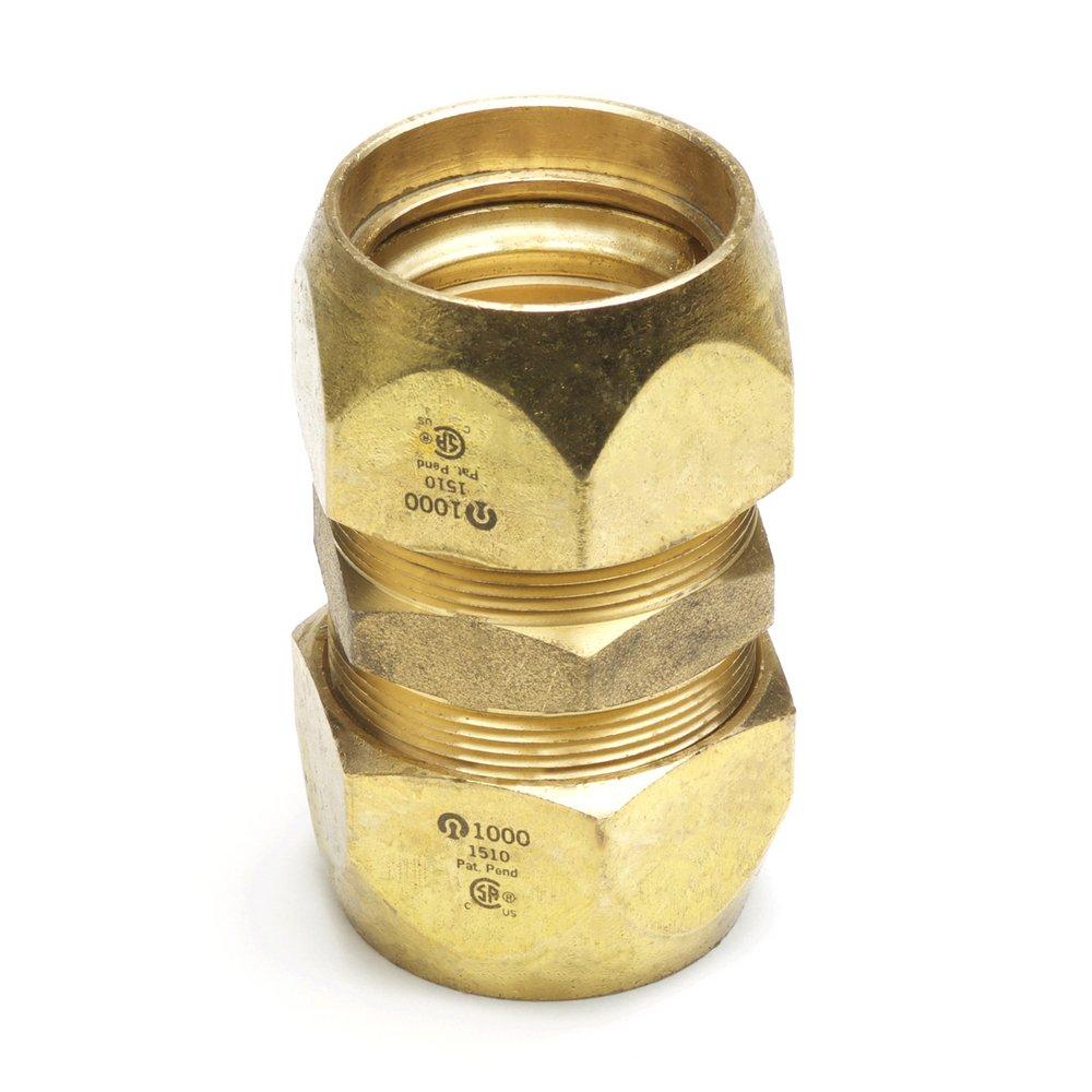Omega Flex Snap-in Brass Coupling 