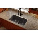 Elkay Chestnut 33 x 19 in. No Hole Composite Double Bowl Undermount Kitchen Sink 