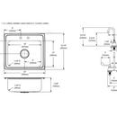 Elkay Caviar 33 x 22 in. No Hole Composite Double Bowl Drop-in Kitchen Sink 