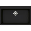 Elkay Caviar 33 x 20-7/8 in. No Hole Composite Single Bowl Drop-in Kitchen Sink 