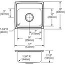 Elkay Parchment 33 x 22 in. No Hole Composite Double Bowl Undermount Kitchen Sink 