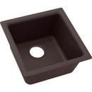 Elkay Chestnut 15-3/4 x 15-3/4 in. Drop-in and Undermount Quartz Bar Sink 