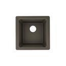 Elkay Chestnut 15-3/4 x 15-3/4 in. Drop-in and Undermount Quartz Bar Sink 