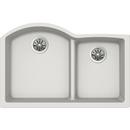 Elkay Ricotta 33 x 22 in. No Hole Composite Double Bowl Undermount Kitchen Sink 