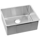 22-1/2 x 18-1/2 in. No Hole Stainless Steel Single Bowl Undermount Kitchen Sink in Polished Satin