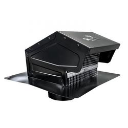 14-1/4 x 6-1/2 in. Roof Vent Galvanized Steel Black