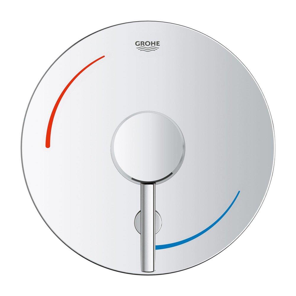 GROHE StarLight&reg; Chrome Pressure Balance Valve Trim with Diverter 