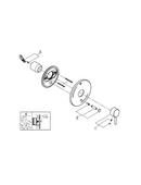 GROHE StarLight&reg; Chrome Pressure Balance Valve Trim with Diverter 