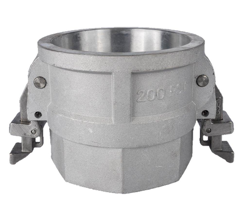 National Equipment Stainless Steel Female x FNPT Double Lock 