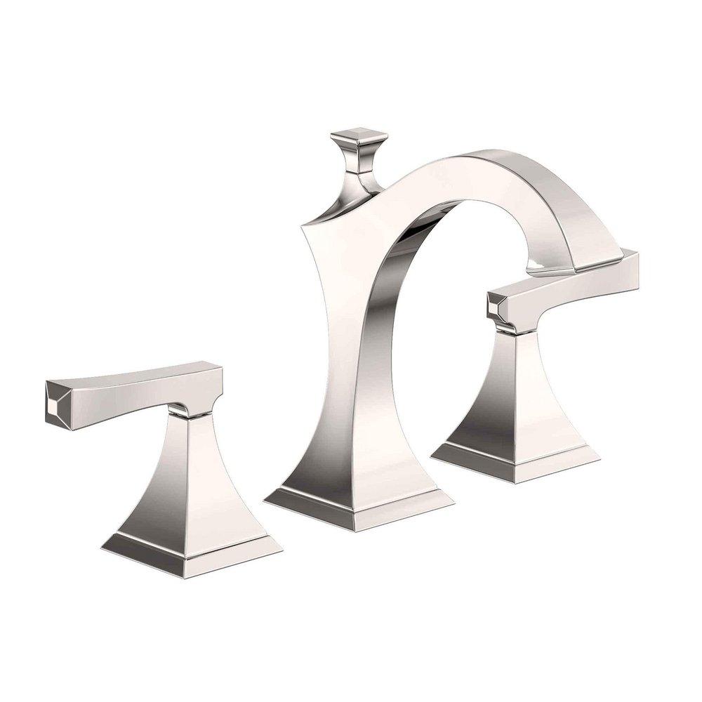 Newport Brass Polished Nickel Two Handle Widespread Bathroom Sink Faucet 