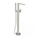 Newport Brass Polished Nickel - Natural Single Lever Handle Floor Mount Filler Trim Only 