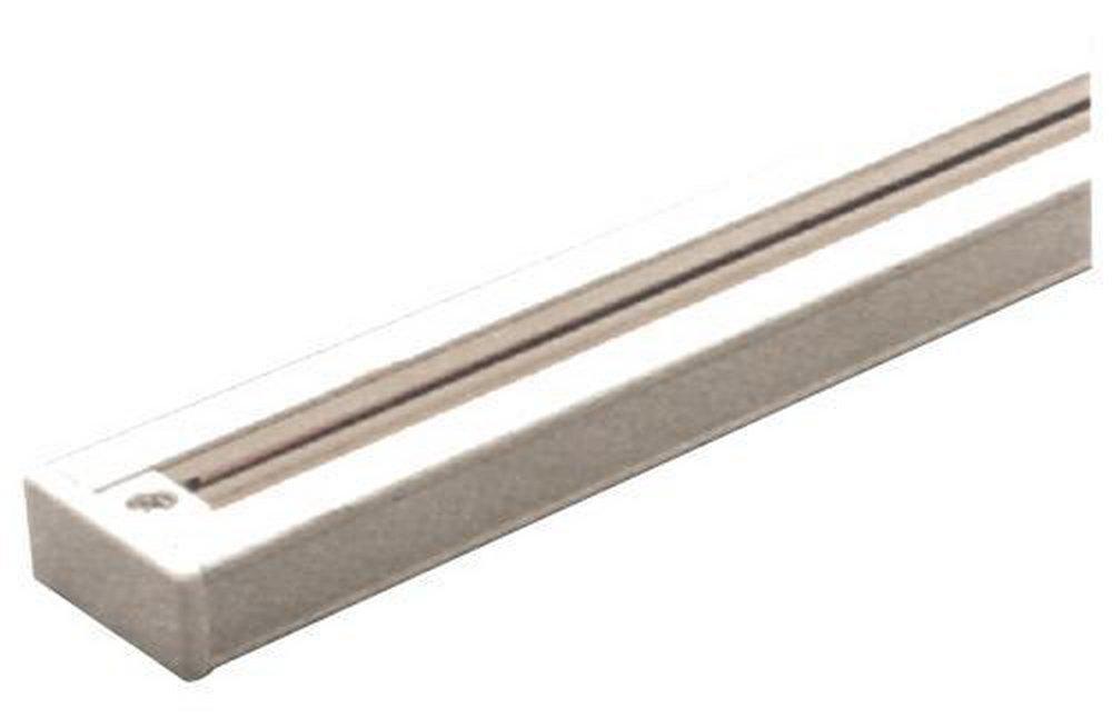 Elco Lighting Black Track Section with Dead End in Black 