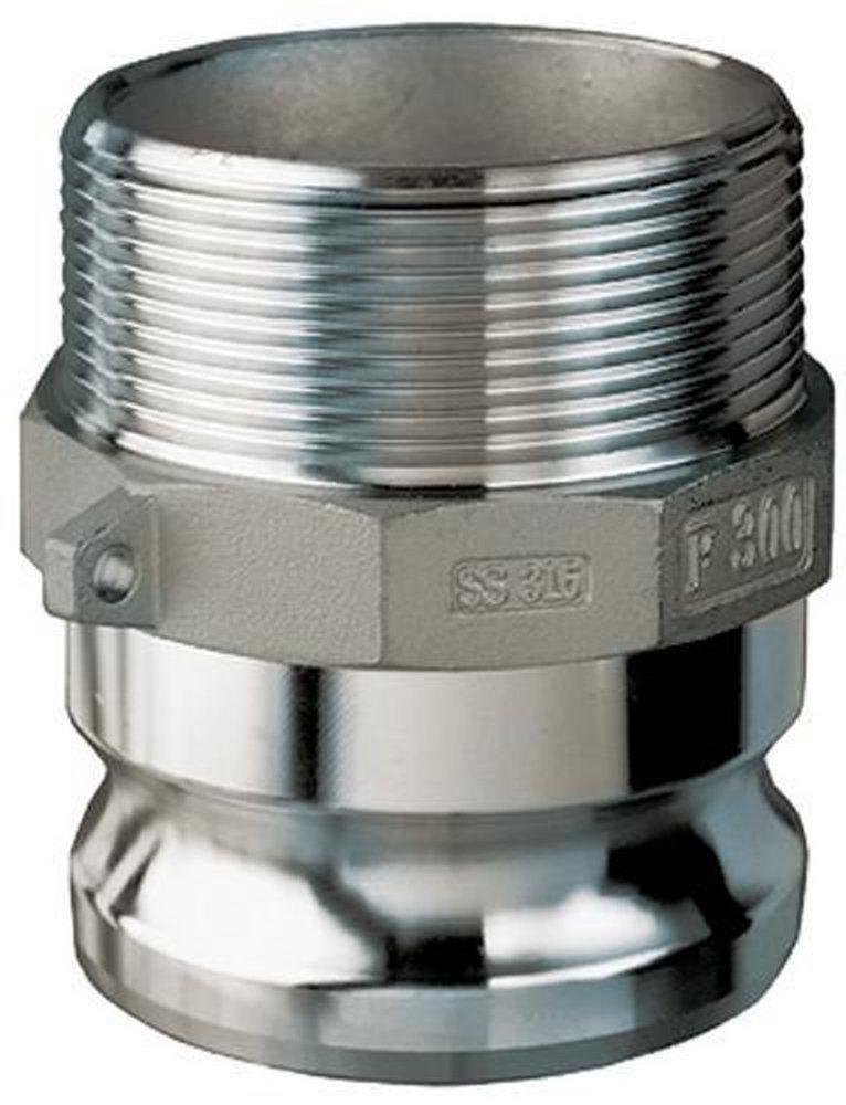 Kuriyama Male Adapter Stainless Steel Quick Coupling 