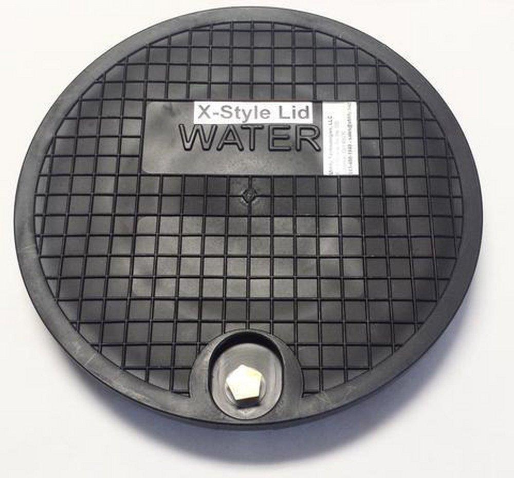 Nicor Purple Water Meter Box Polymer Lid 