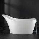 Victoria+Albert&reg; Quarrycast&trade; White 64-1/4 x 31-1/4 in. Freestanding Bathtub 