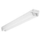 24 in 34W 2-Light Fluorescent T8 Linear Ceiling Fixture in White