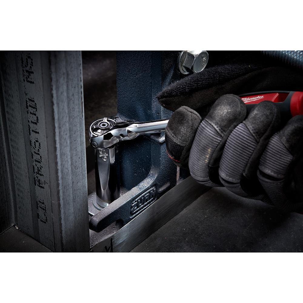 Milwaukee® Silver 3/8 in. Drive SAE Socket Set 