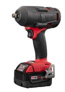 Milwaukee&reg; Red Mid-Torque Impact Wrench with Friction Ring Kit 