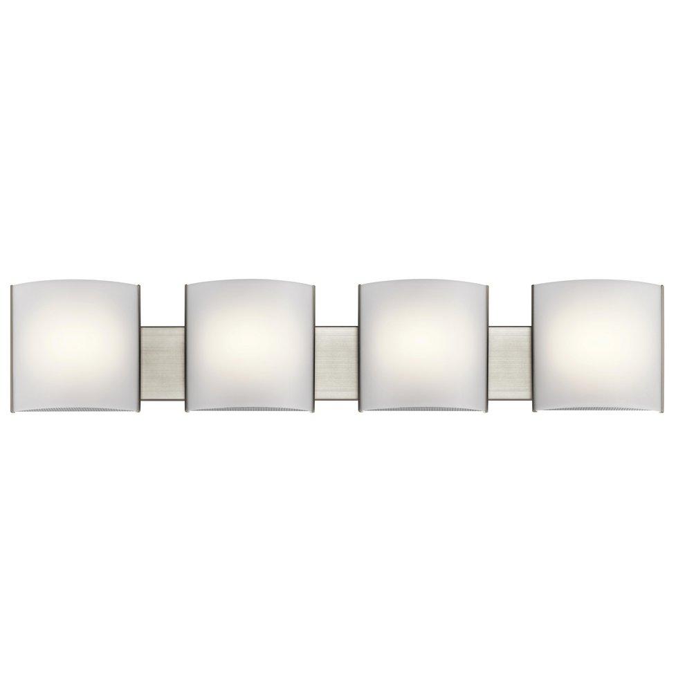 Kichler Lighting Brushed Nickel 60W 1-Light LED Bath Light 