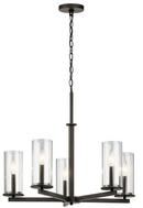 Kichler Lighting Olde Bronze 60W 5-Light Candelabra E-12 Incandescent Chandelier 