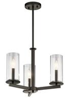Kichler Lighting Olde Bronze 60W 3-Light Chandelier 