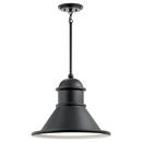 Kichler Lighting Black 150W 1-Light Medium E-26 Incandescent Outdoor Pendant 
