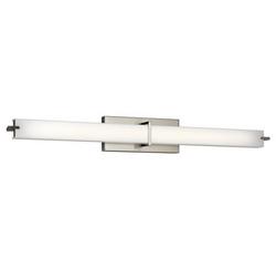 1-Light LED Bath Light in Brushed Nickel