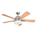 Kichler Lighting Antique Pewter 17W 5-Blade Ceiling Fan with 52 in. Blade Span 