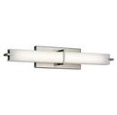 1-Light LED Bath Light in Brushed Nickel