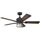 Kichler Lighting Distressed Black 60 in. 5-Blade Ceiling Fan 