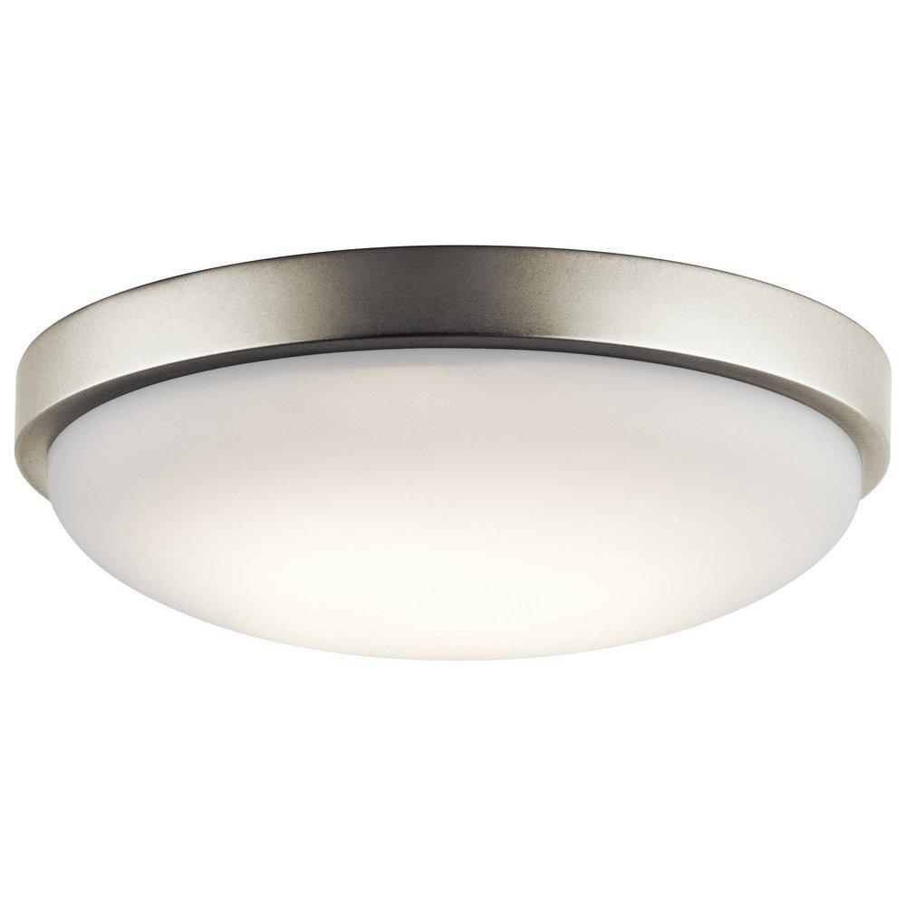 Kichler Lighting Brushed Nickel 1-Light Flush Mount Ceiling Fixture 