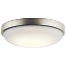 Kichler Lighting Brushed Nickel 1-Light Flush Mount Ceiling Fixture 