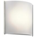 8 in. 16W Wall Sconce in Brushed Nickel