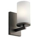 Kichler Lighting Olde Bronze 100W 1-Light Incandescent Wall Sconce 