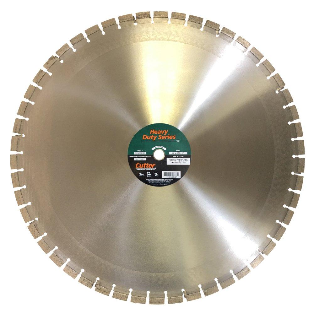 Cutter Diamond Products Heavy Duty Asphalt/ Asphalt over Concrete Blade 