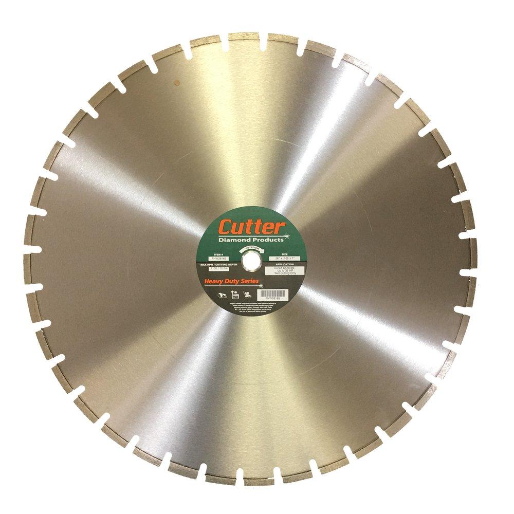 Cutter Diamond Products Heavy Duty Cured Concrete Blade 