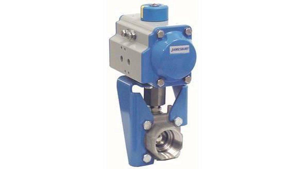 Neles Controls (Brand of Metso) Carbon Steel and Stainless Steel Standard Port Threaded 2000# Ball Valve 