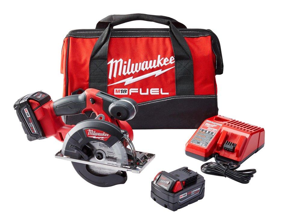 Milwaukee&reg; Silver Metal Cutting Circular Saw Kit 